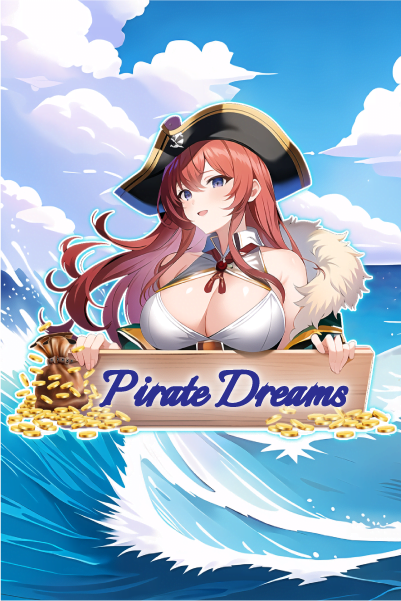 Tornado games Pirate Dreams - Manga Mania game cover image