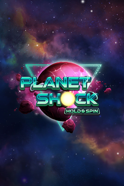 Tornado games Planet Shock - Hold & Spin game cover image